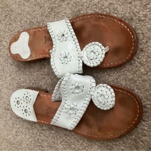 Jack Rogers Sandals White